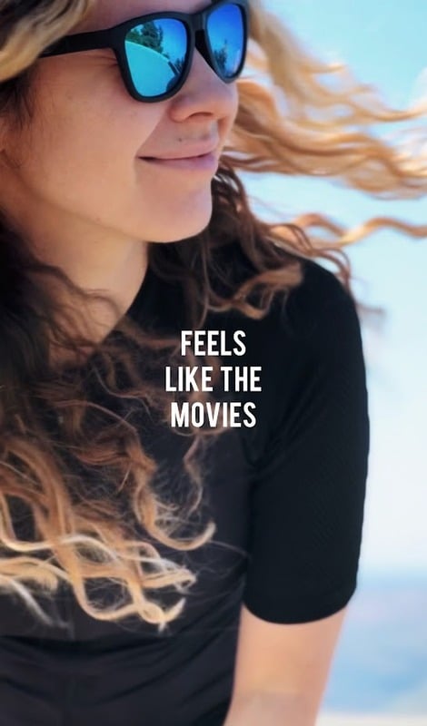Feels like the movies — Overo reel frame